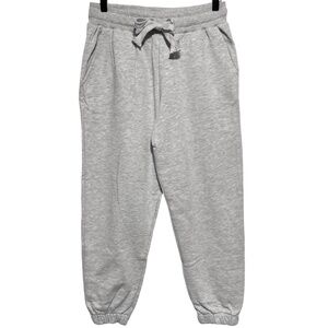 New Collusion Skinny Joggers Sweatpants Heather Grey Size 6 Short Length